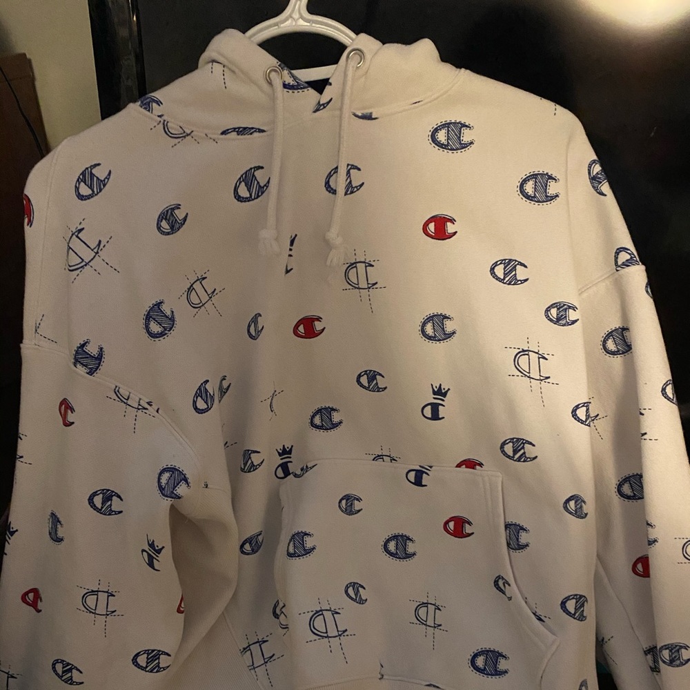 Champion Sweater White